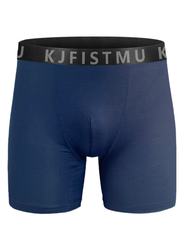 KJFISTMU Men's Solid Color Boxer Briefs